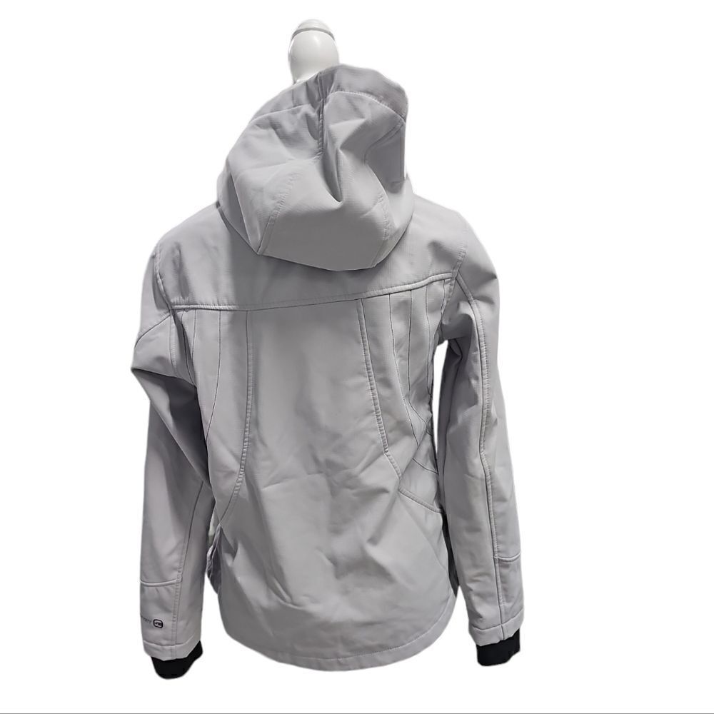 Free Country Aeris II Super Softshell Jacket, Gray, Size Medium - Picture 5 of 15